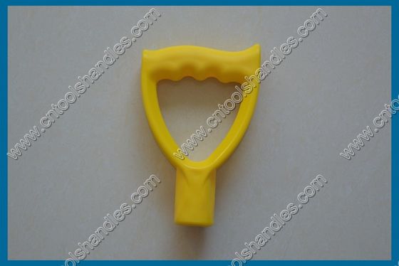 Замена вала D рукоятки для лопаты/форки/кобылы/раки, пластмассовый сцепление D, желтого цвета