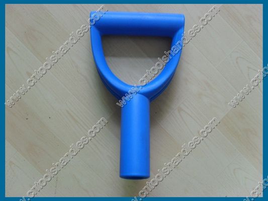 лопатой рукоятки, вилкой рукоятки, грабежом рукоятки, синий цвет, садовый инструмент рукоятки D рукоятки
