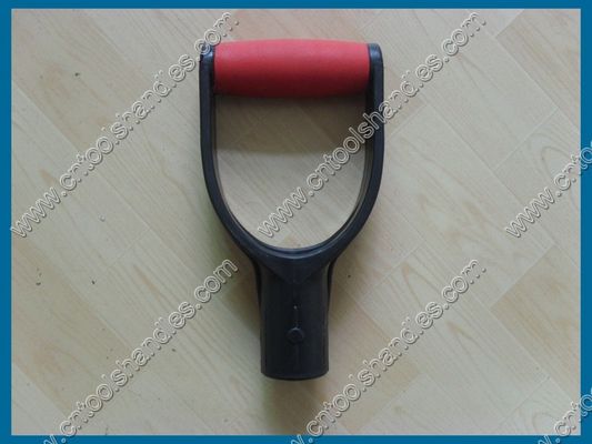 рукоятка садового инструмента, рукоятка ручного инструмента, рукоятка лопаты, рукоятка вил, черная D-образная рукоятка