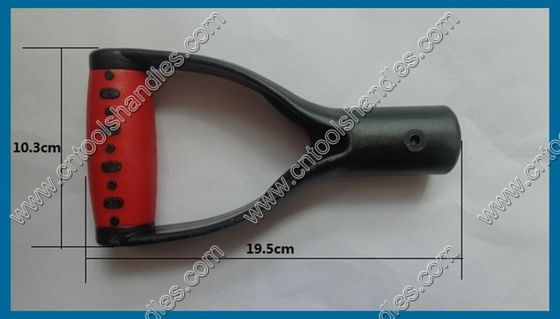 Замена рукоятки Y004 D, рукоятка для лопаты, рукоятка для совка, рукоятка для вил, рукоятка для грабель, садовый инструмент черного и красного цвета, рукоятка