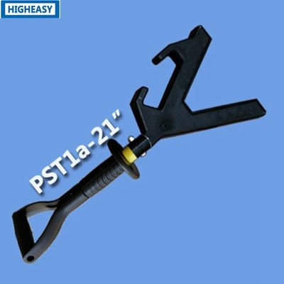 21-дюймовый инструмент для толкания и вытягивания с рукояткой D-образной формы, желтая рукоятка с черной головкой инструмента Stiffy