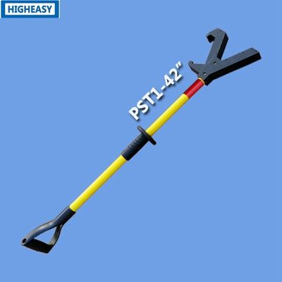 шест для толкания, безопасные ручные инструменты, higheasy 42-дюймовый стеклопластиковый шест с D-образной рукояткой, нейлоновая головка, шест для толкания